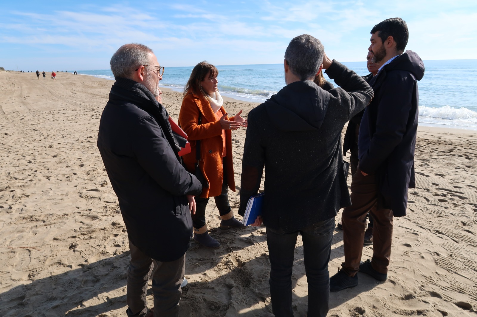 En marcha los estudios que deben dar respuesta estable y duradera a la pérdida de arena de las playas de Gavà